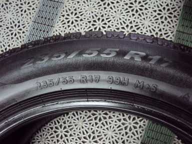 PIRELLI SOTTOZERO WINTER 2 210 235/55/17 2014 6MM Profil opony 55