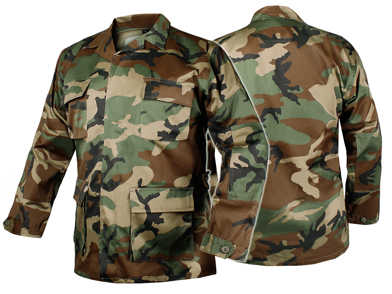 

Mundur Bdu Bluza Kurtka T/c Us Army Woodland 3XL