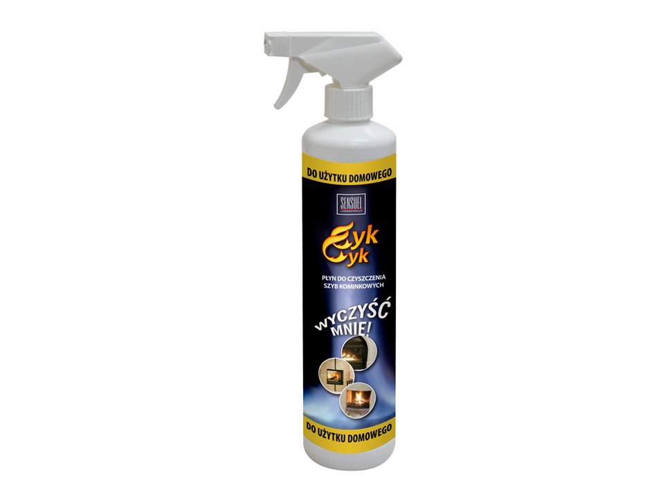 

CykCyk płyn-pianka do mycia szyb kominkowych 500ml