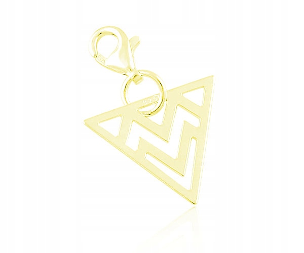 

Charms Aztec Celebrytka Blaszka Srebro Pozłacane