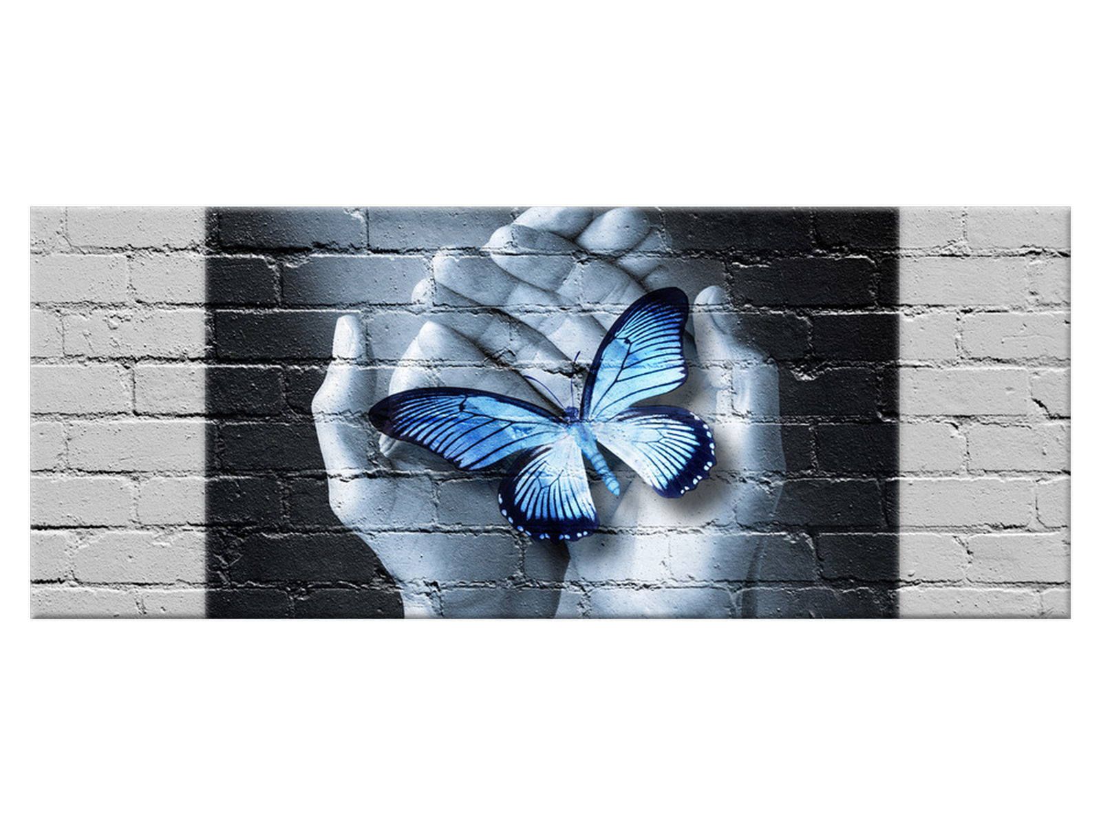

Obraz Motyl na dłoniach Motyl 100x40 2333A_1I