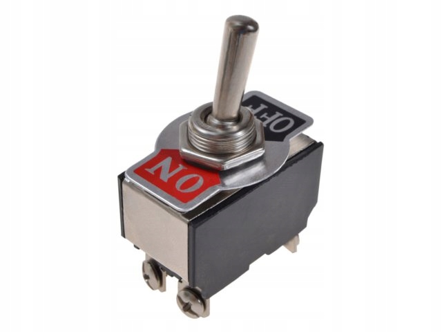 

Przełącznik dźwigniowy TS-601 On-off 4 pin 2 poz.