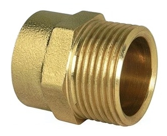 

Złączka miedziana fi 22x1/2" Gz