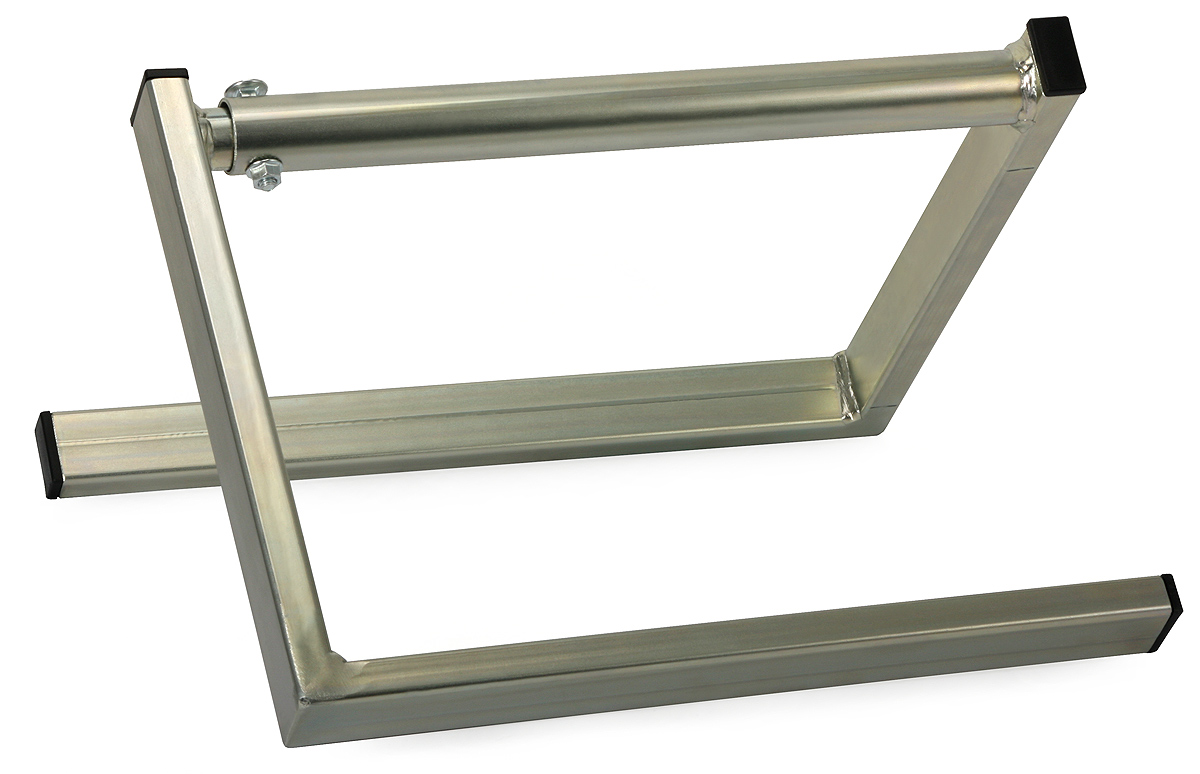 Skládací stojan pro odvíjení kabelu na cívkách