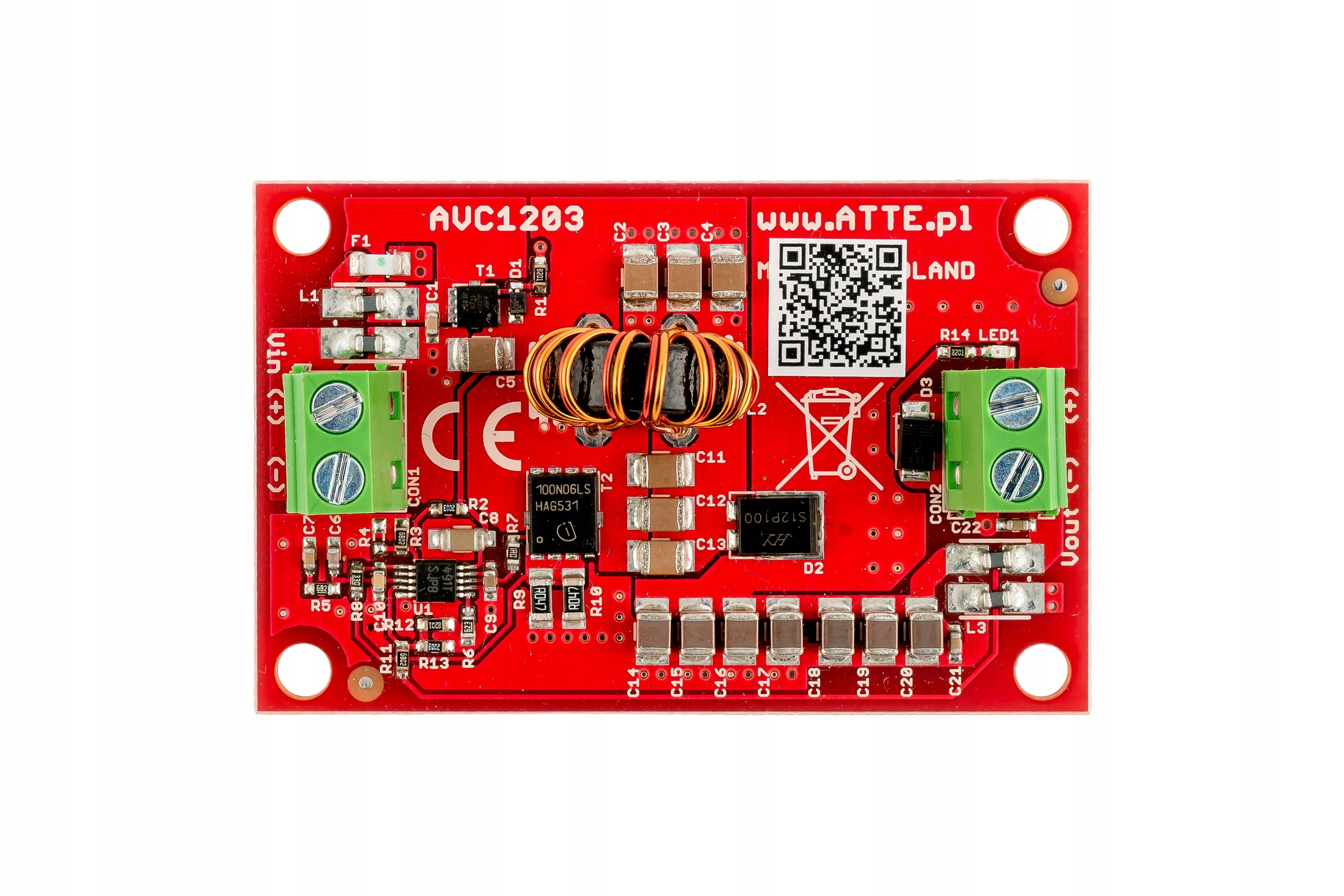 Modul pro napájení rekordéru 12V Atte 30W AVC-30-120-OF