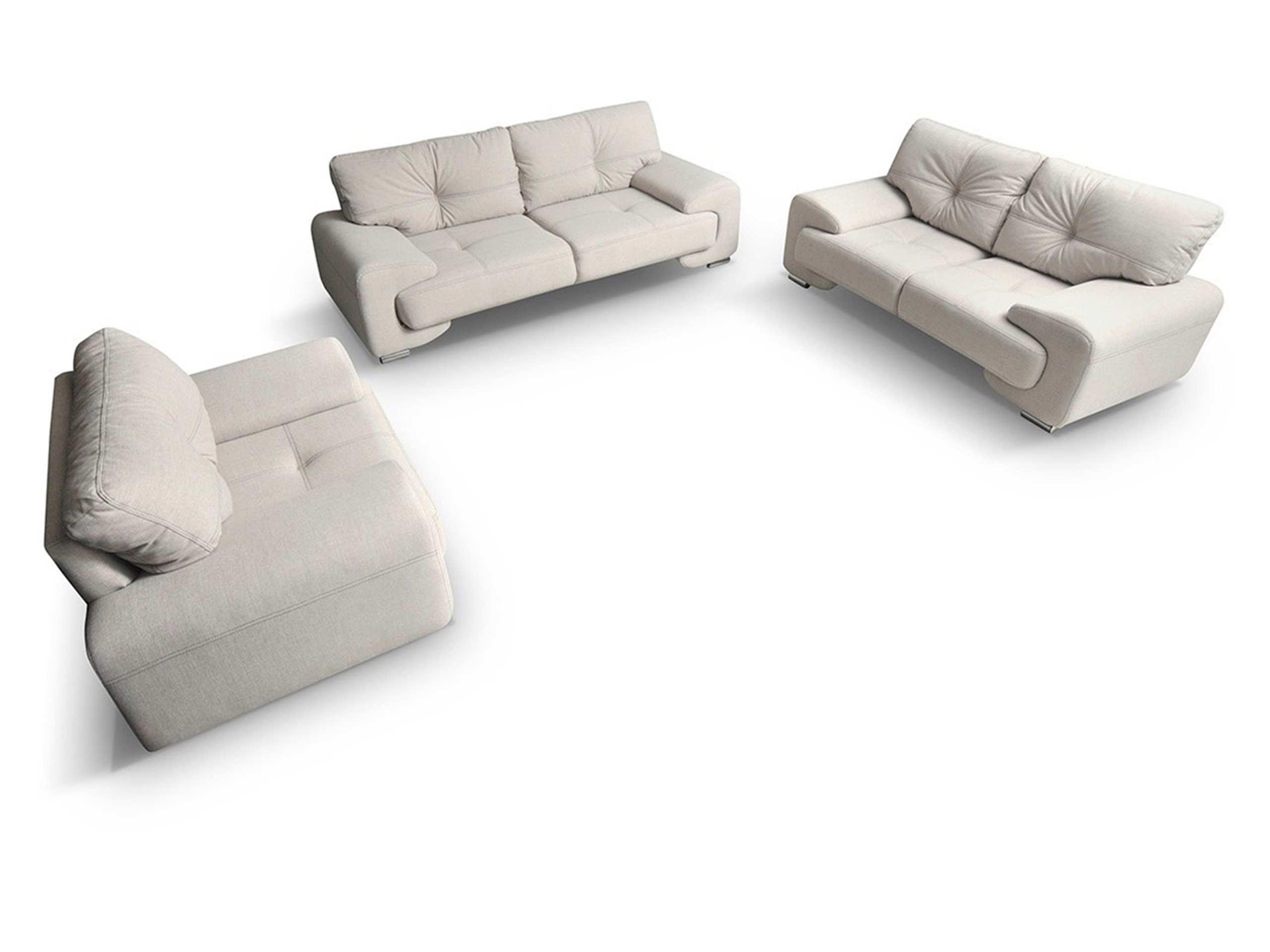 комплект мебели диван и два кресла