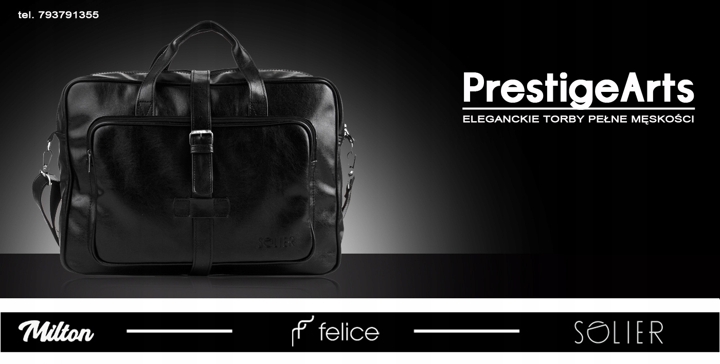 GRAFIT SKÓRZANA TORBA LISTONOSZKA NA RAMIĘ SOLOME Kolekcja SOLOME