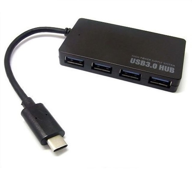 

Hub Usb 3.1 Usb-c typ C do 4 x porty Usb 3.0