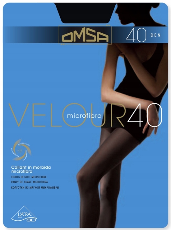 

Omsa Microfibra 40 den 3D Najwyższa Jakość 5
