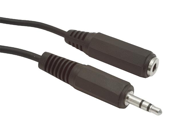 

Kabel przewód przedłużacz miniJack do głośników