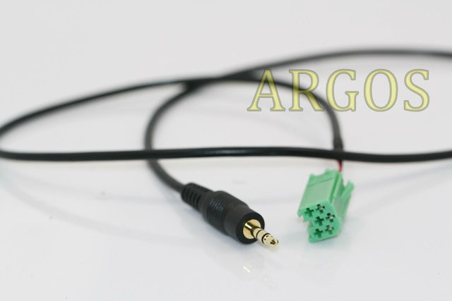 AUX JACK Carminat 1,5m Adapter Kabel MINI RENAULT Marka soling