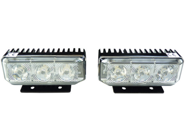 3 11 - набір з 2 потужних світлодіодних синіх миготливих ламп 12V 24