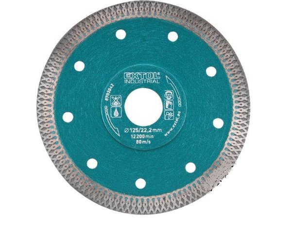 

Tarcza diamentowa Slim 125x1,2x22.2mm Extol