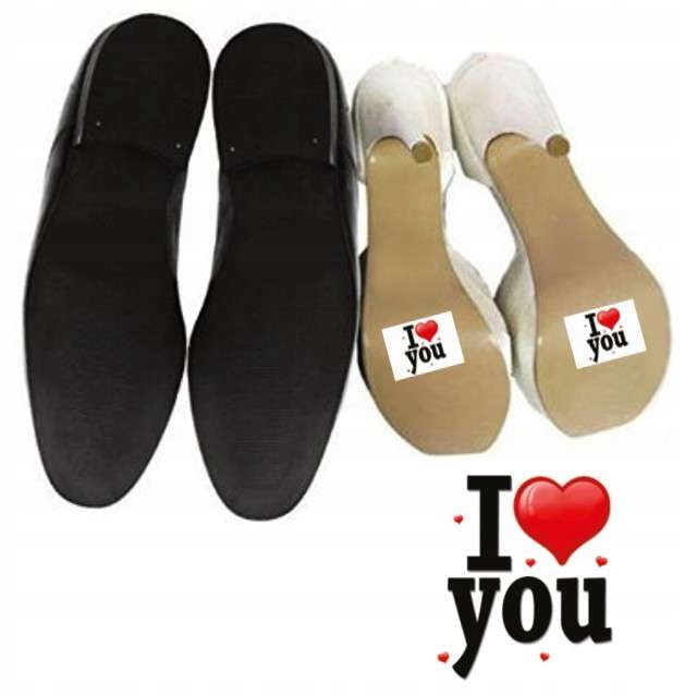 

Naklejki na buty I Love You serduszko na sesję