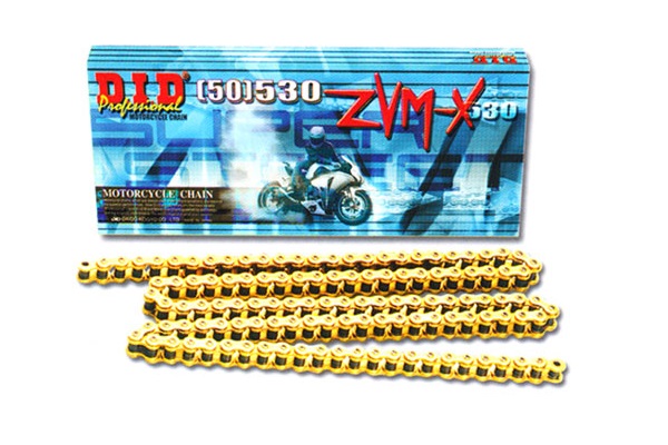 xDDDDD - Chain: DID 530 ZVM2 110 Gold Kawasaki ZRX 1100