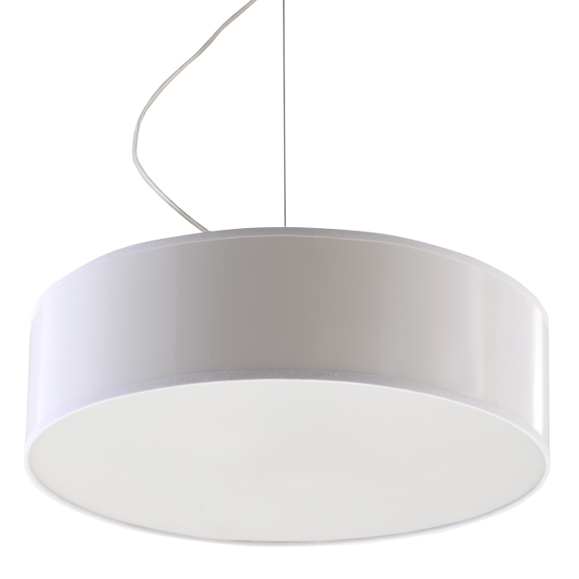 

Lampa sufitowa wisząca Arena 35cm biała Sollux
