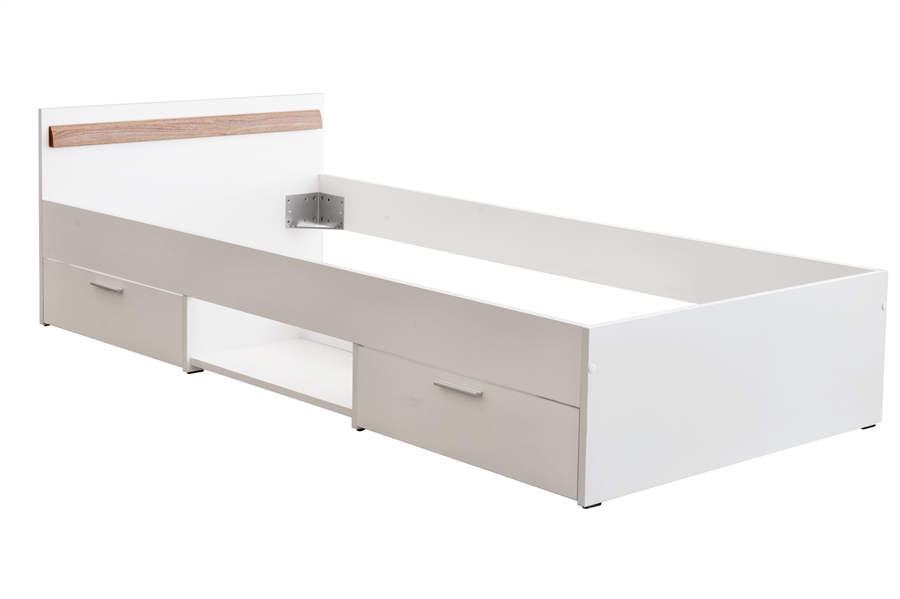 ŁÓŻKO Z SZUFLADAMI 90x200 ALPINA PROMOCJA Marka Alpina