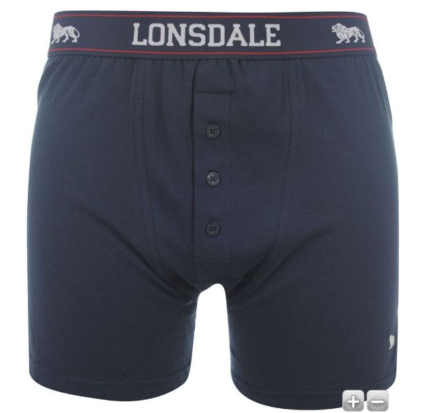 LONSDALE Bokserki slipy spodenki 7 kolorów tu: M