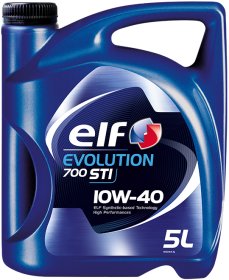 

Olej Elf Evolution 700 Sti 10W40 M-b Vw Renault 5L