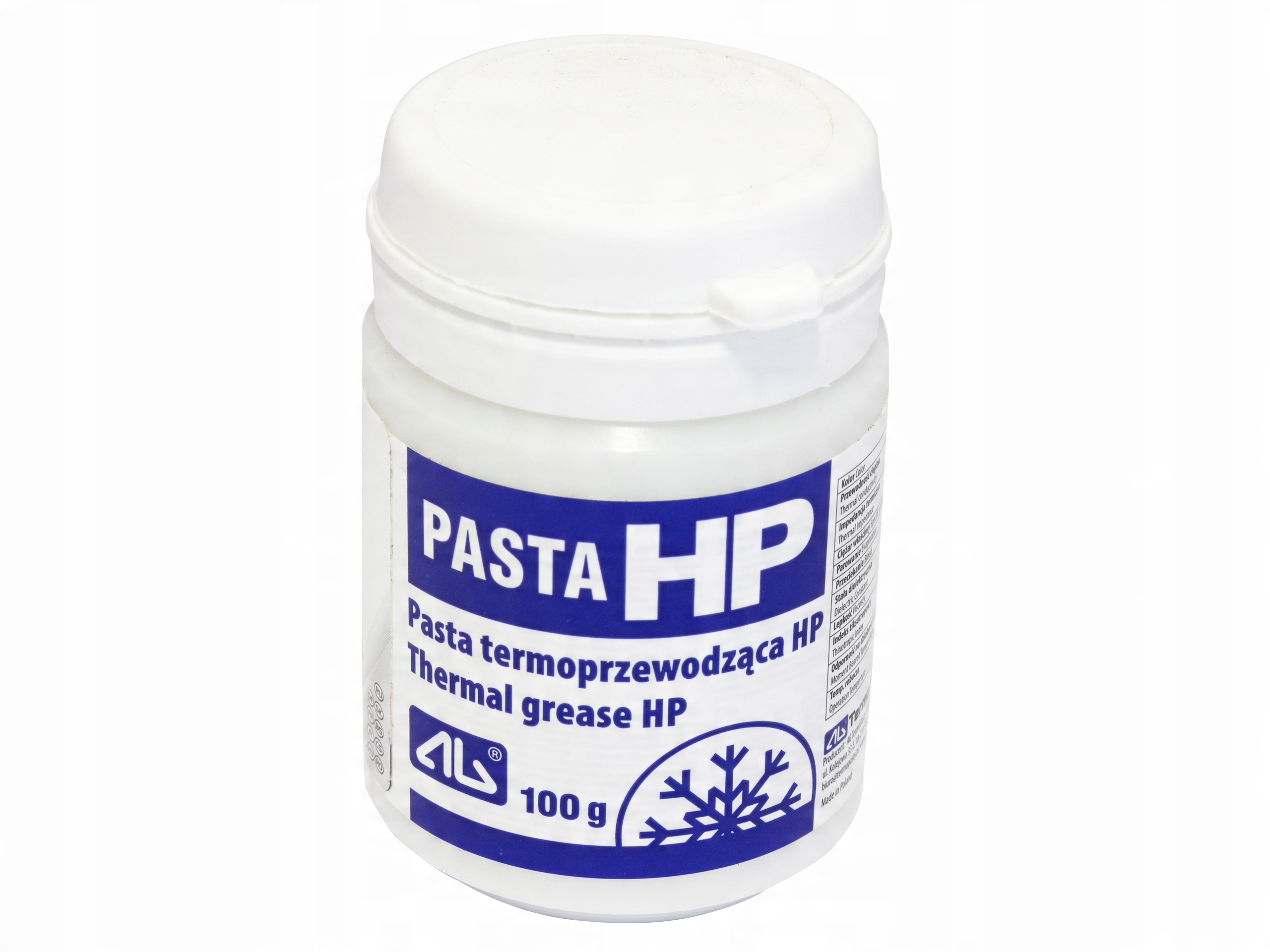 

Ag Pasta Silikonowa Termoprzewodząca Hp 100g