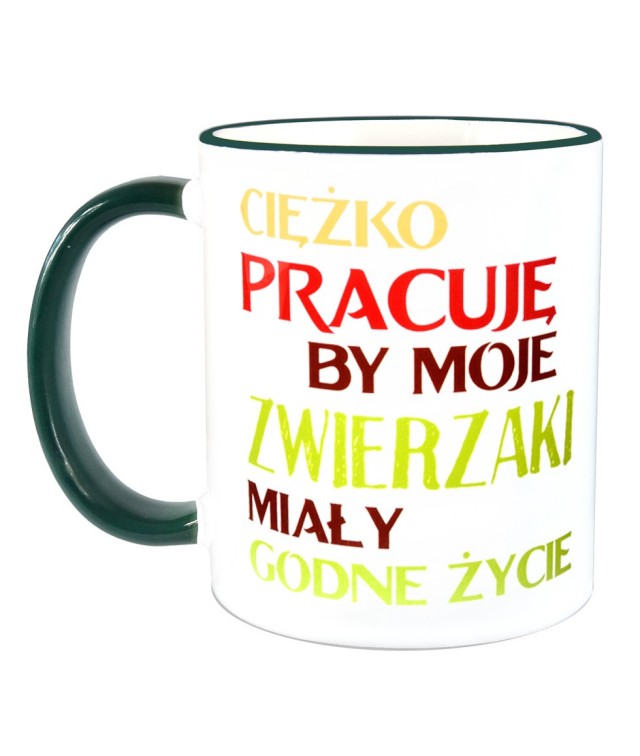 

Kubek dla fana Zwierząt, Prezent, do biura, domu
