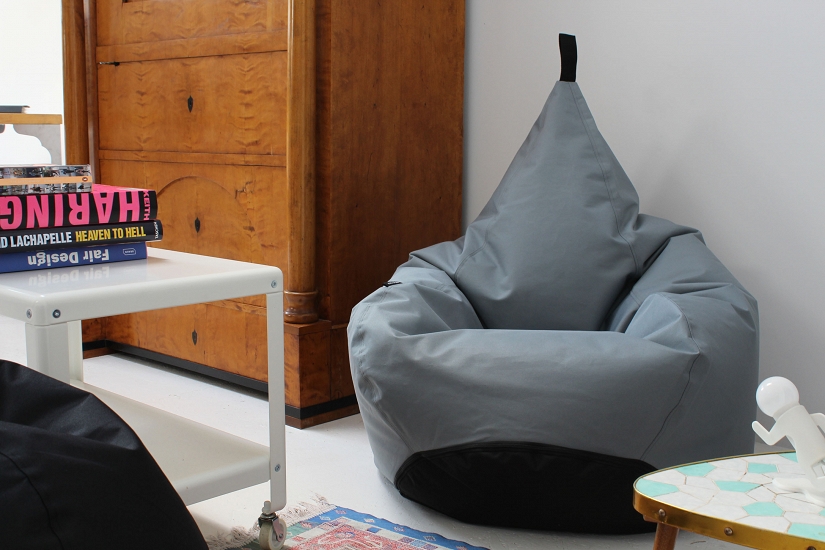 Puf TIPI COUTURE wzór marynarski Typ worek