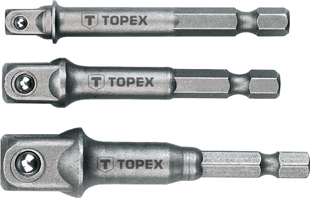 

3x Adapter Redukcje Na Kwadrat 1/4 3/8 1/2 38D151