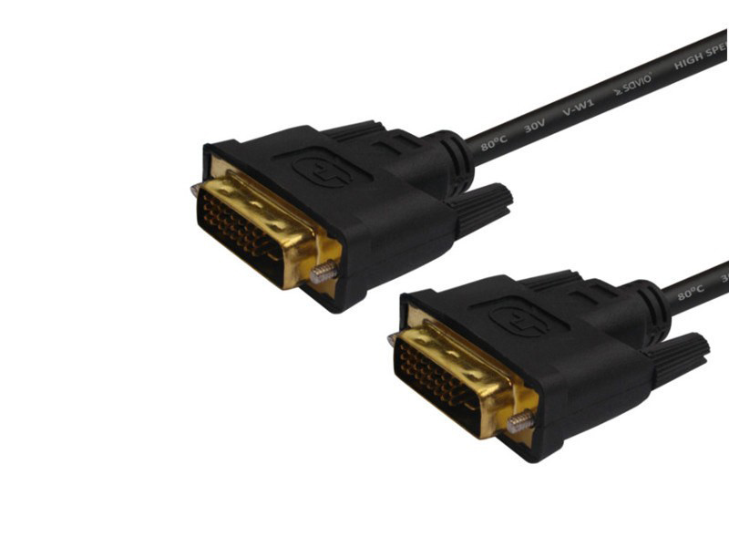 CL-31 Kabel DVI-D (24+1) 1,8m 2x Ferryt Dual Link