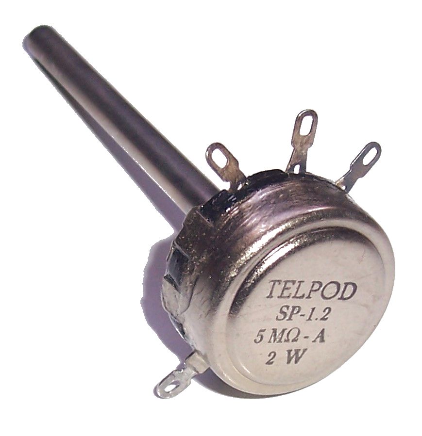

Potencjometr Telpod SP-1.2 _ 5M A 2W oś 80mm