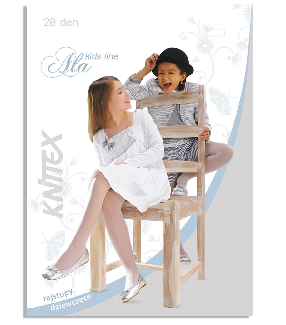 

Knittex rajstopki Ala 20 den Lycra kolory# 122-128
