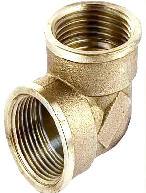 

Mosiężne kolano w/w 1" 809