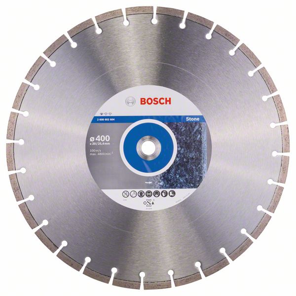 

Bosch Tarcza Diamentowa 400/25,4/20mm Kamień Beton