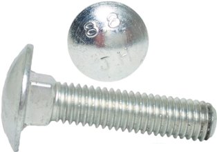 

M6x20 Śruby zamkowe kl.8.8 ocynk Din 603 Pg 5szt.