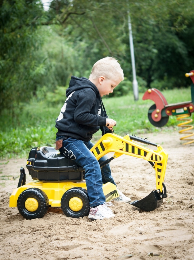 MEGA ZESTAW: KOPARKI +RUCH. ŁYCHA +KASK +PRZYCZEPA Marka Pozostałe