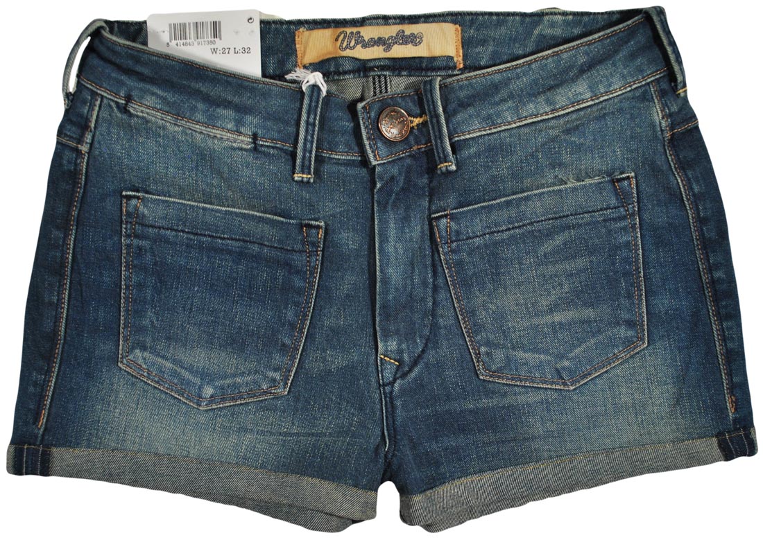 

Wrangler spodenki Jeans blue high Joni Short W24