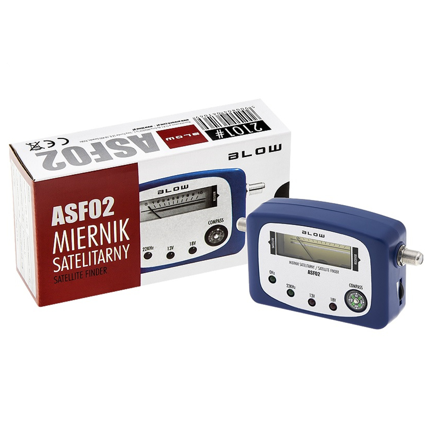 MIERNIK SYGNAŁU SATELITARNEGO SATFINDER NC+ POLSAT Stan opakowania oryginalne