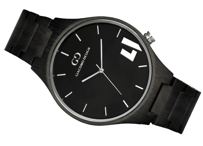 

Drewniany zegarek męski Giacomo Design GD08701