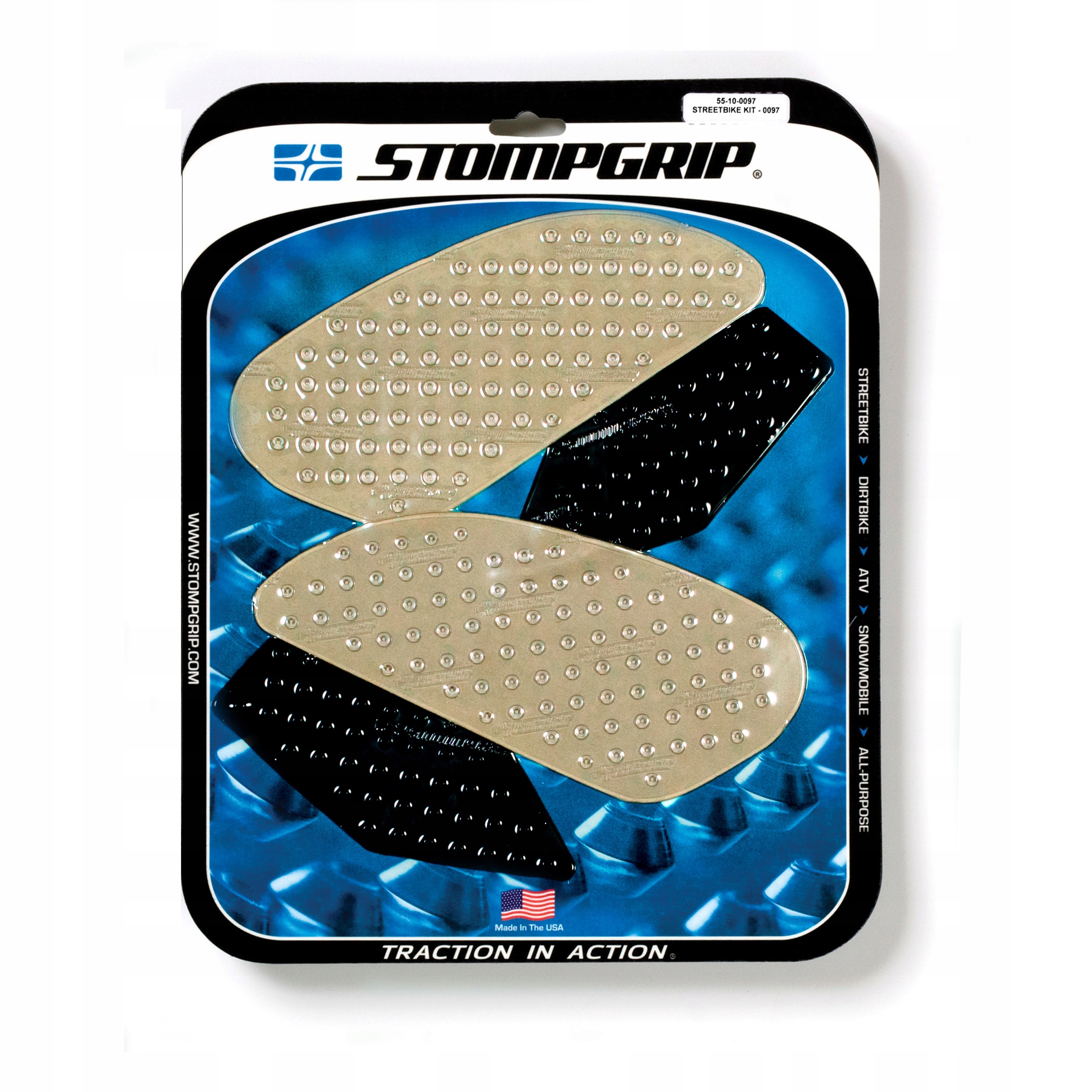STOMPGRIP НАКЛЕЙКИ ДЛЯ БАКА VFR 800 F / ПЕРЕХВАТЧИК