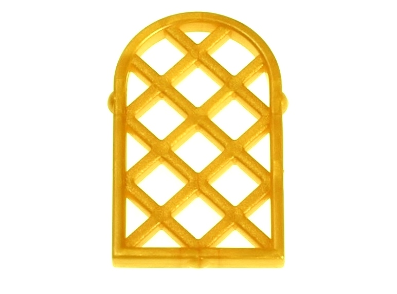 

Lego Okno półokrągłe 30046 złote perłowe