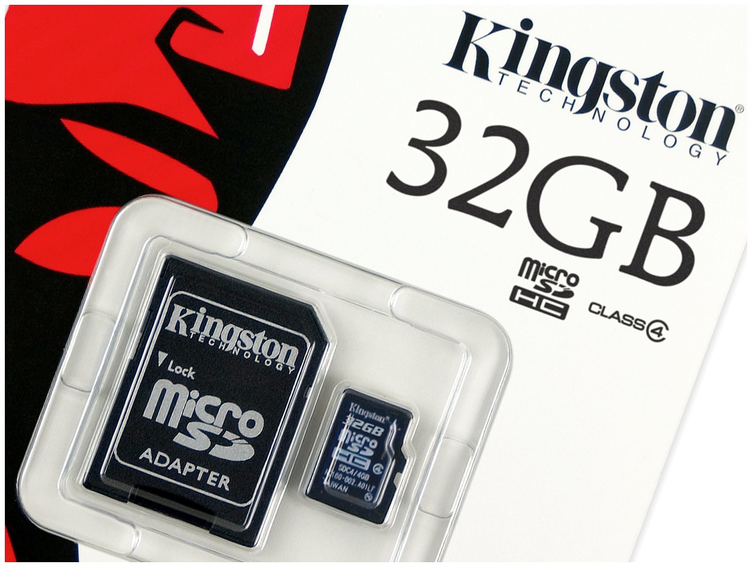 

Kingston Karta Pamięci micro Sd 32GB C10 Adapter
