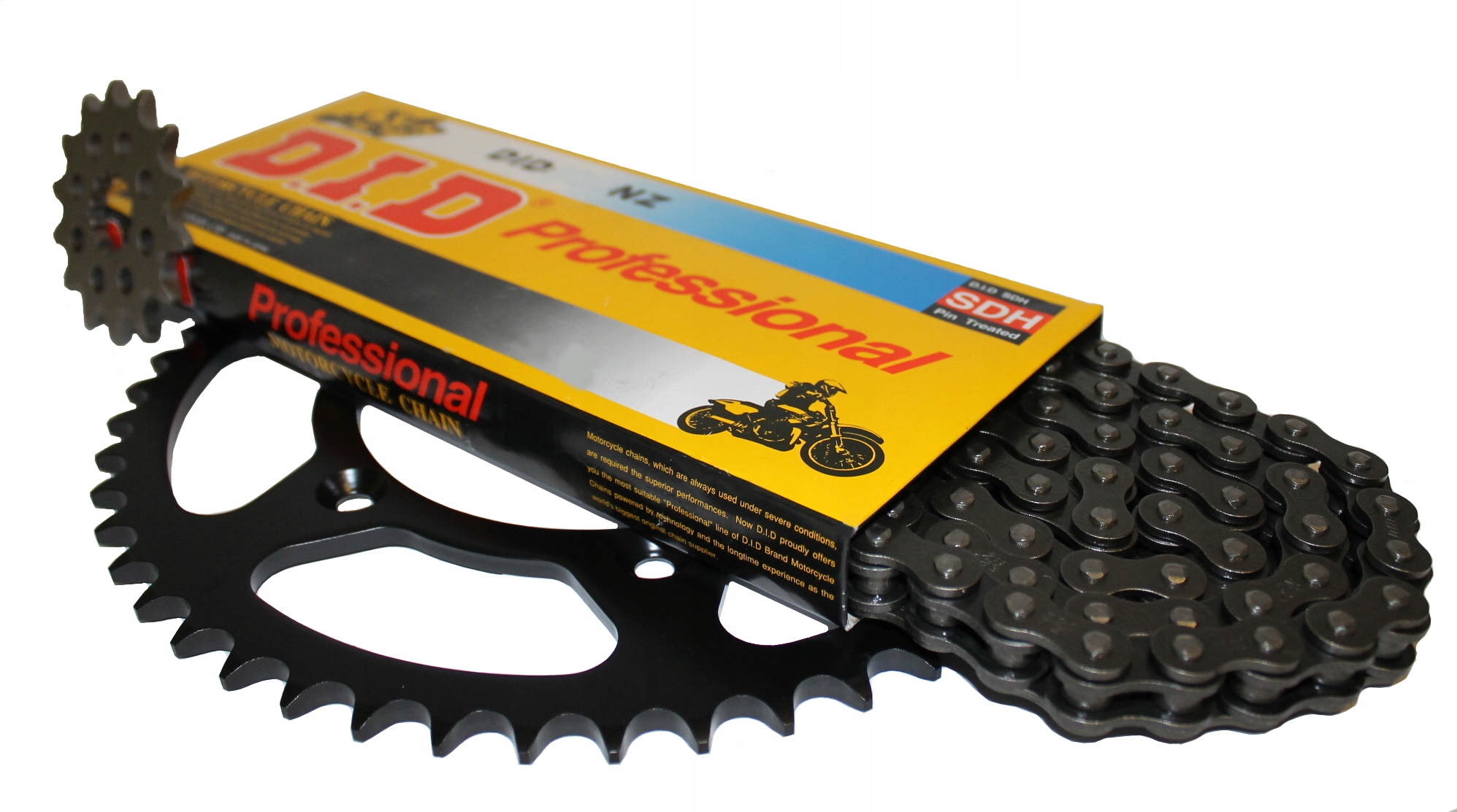 Sada pohonu Ktm Sx 85 DiD je zesílená Malá Kola