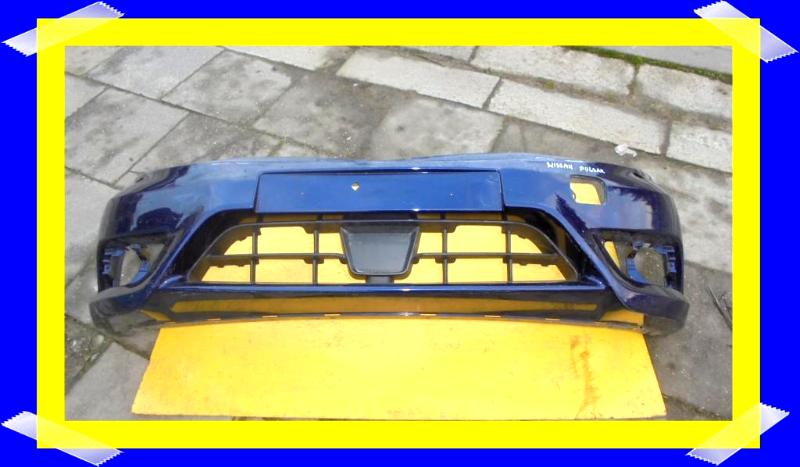 NISSAN PULSAR 2014 2015 2016 ПЕРЕДНИЙ БАМПЕР ПЕРЕДНИЙ