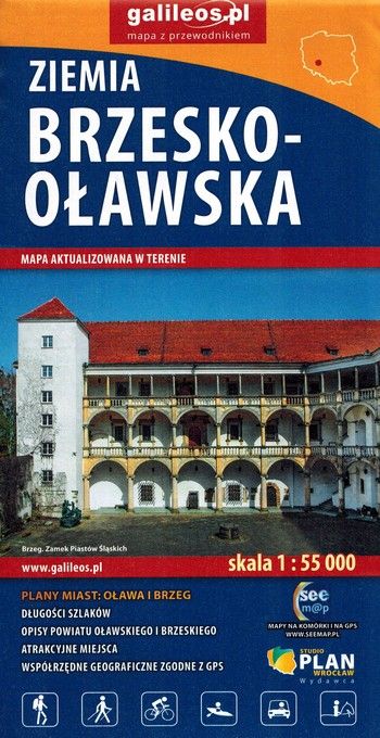 

Ziemia Brzesko-oławska Mapa Turystyczna Galileos