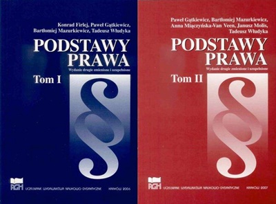 Podstawy Prawa 2 Tomy Spis treści Firlej