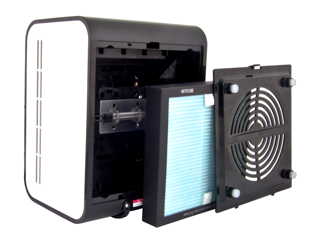 OCZYSZCZACZ POWIETRZA CICHY 45dB 3 FILTRY 10W 20m2 Model EHP001