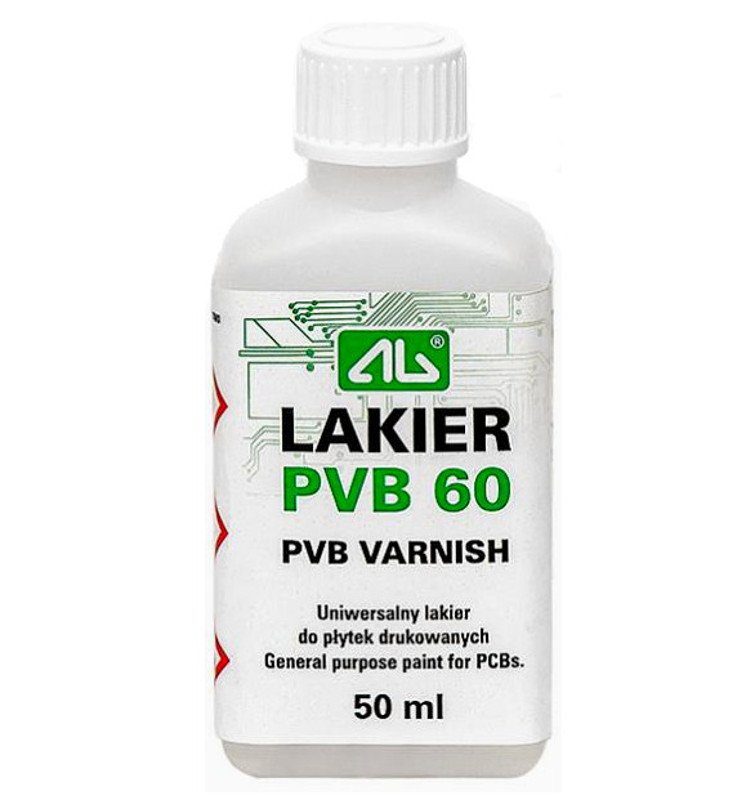 Lakier do płytek drukowanych Pvb 60 50ml