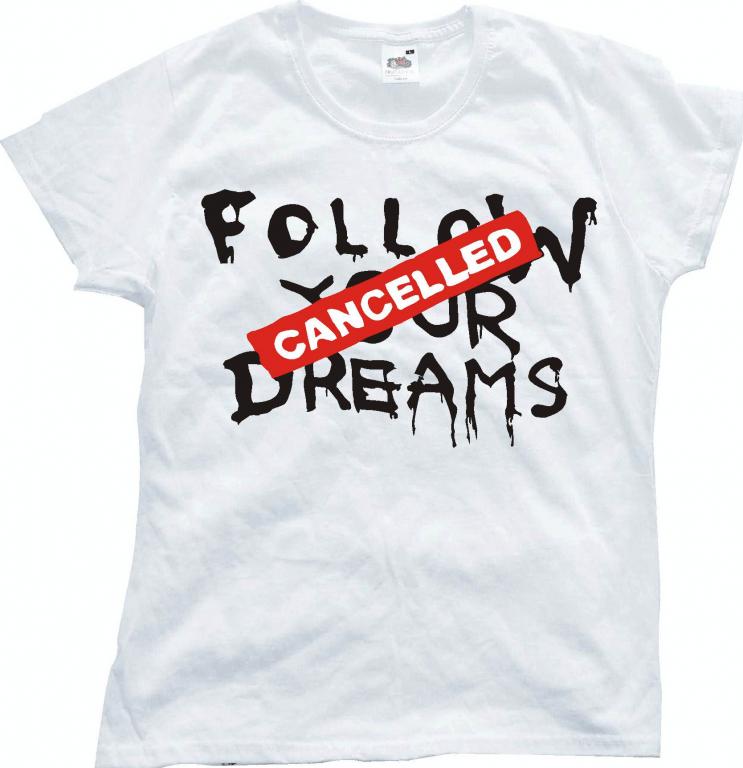 

Banksy Follow Your Dreams, Koszulka T-shirt