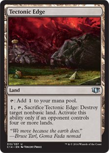 MTG Tectonic Edge (Uncommon)