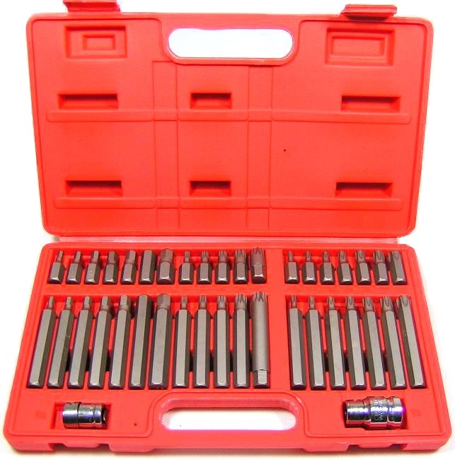 Zestaw BitÓw Kluczy Imbus Spline Torx 40 El Bity P Bity Torx Hex Spline 40 CzĘŚci Za 3990 Zł Z 8978