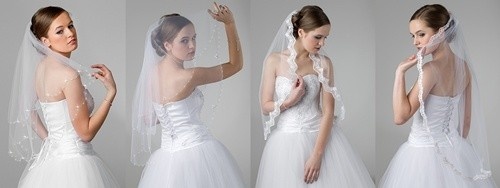 NEW WEDDING VEIL Veils PROMOTION!!! Dominant material tulle